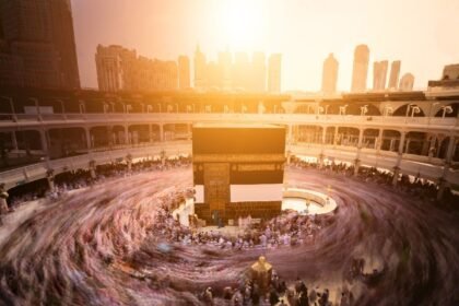 Ilustrasi Tawaf Haji