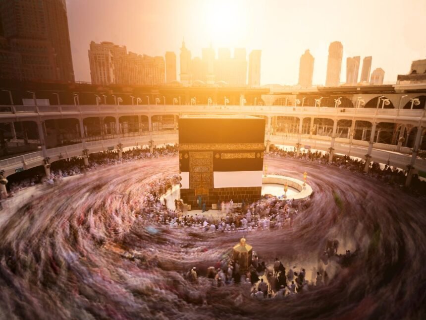 Ilustrasi Tawaf Haji