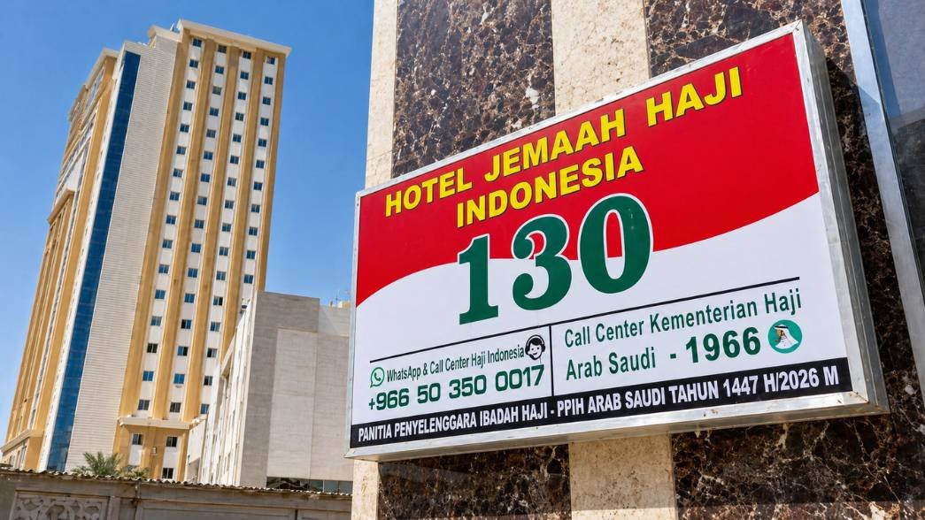 177 Hotel Haji Indonesia di Makkah 2026, Pakai Sistem Kode Sektor Biar Nggak Nyasar